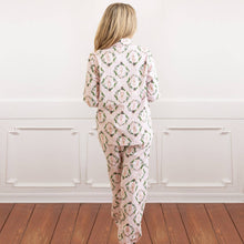 Load image into Gallery viewer, Sugarplum Gingham Flannel Christmas Pajama Set