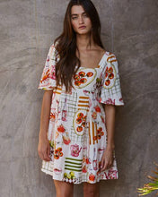 Load image into Gallery viewer, The Juni Picnic Print Mini Dress