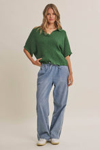 Load image into Gallery viewer, THE ESTER RELAXED SLUB RIB DOLMAN SWEATER