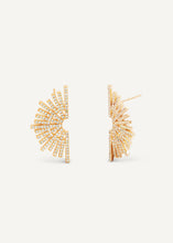 Load image into Gallery viewer, Celestial - Sunburst - Gold Earrings