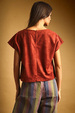 Load image into Gallery viewer, SUEDE CROP TOP