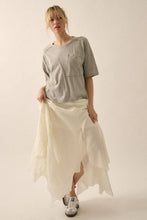 Load image into Gallery viewer, Easy Fit Mineral-Wash Slub Knit Tee