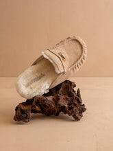 Load image into Gallery viewer, The Hayden | Almond Fur Lined Mule Loafer