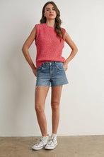 Load image into Gallery viewer, Sleeveless Crew Neck Sweater Knit Vest