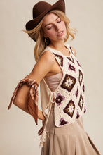 Load image into Gallery viewer, The Juniper Crochet Vest