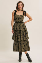 Load image into Gallery viewer, The Amelia-Joy Tiered Midi Dress