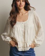 Load image into Gallery viewer, The Genevieve Peasant Blouse