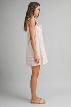 Load image into Gallery viewer, The Angie Embroidered Palm Print Mini Dress