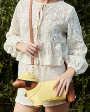 Load image into Gallery viewer, Rain Dog Yellow Crossbody Bag