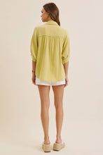 Load image into Gallery viewer, BRENDA GAUZE BUTTON-DOWN SHIRT