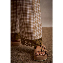 Load image into Gallery viewer, PLAID PANTS WITH LACE
