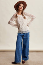 Load image into Gallery viewer, Floral Embroidered Lace Blouse