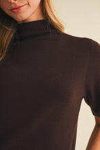 Load image into Gallery viewer, Mock-Neck Fine-Gauge Knit Pullover