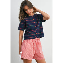 Load image into Gallery viewer, Floral Button-Down Cardigan