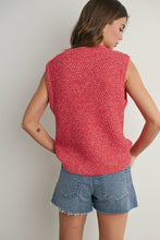 Load image into Gallery viewer, Sleeveless Crew Neck Sweater Knit Vest
