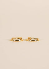 Load image into Gallery viewer, Gold Hoop - Double - Earrings
