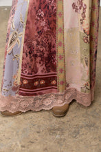 Load image into Gallery viewer, PATCHWORK KNIT PRINT MAXI SKIRT
