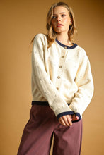 Load image into Gallery viewer, POINTELLE EFFECT KNIT CARDIGAN