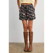 Load image into Gallery viewer, Women's Floral Drawstring Shorts