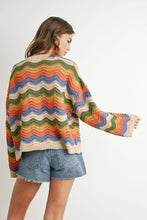 Load image into Gallery viewer, The Clare Color Block Sweater