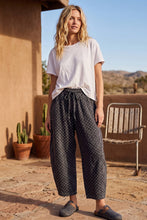 Load image into Gallery viewer, Oversized Mineral Washed Scuba Barrel Lounge Pants
