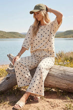 Load image into Gallery viewer, Polka Dot Short Sleeve Set