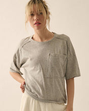 Load image into Gallery viewer, Easy Fit Mineral-Wash Slub Knit Tee