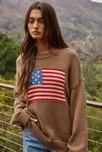 Load image into Gallery viewer, The Mercer American Flag Pullover