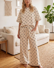 Load image into Gallery viewer, Polka Dot Short Sleeve Set