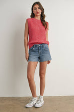 Load image into Gallery viewer, Sleeveless Crew Neck Sweater Knit Vest