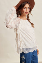 Load image into Gallery viewer, Floral Embroidered Lace Blouse