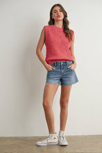 Load image into Gallery viewer, Sleeveless Crew Neck Sweater Knit Vest