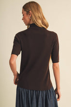 Load image into Gallery viewer, Mock-Neck Fine-Gauge Knit Pullover