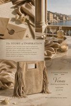 Load image into Gallery viewer, VENAS - Suede leather handbag