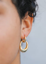 Load image into Gallery viewer, Gold Hoop - Coupled - Earrings
