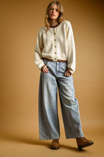 Load image into Gallery viewer, POINTELLE EFFECT KNIT CARDIGAN