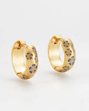 Load image into Gallery viewer, Periwinkle Huggie Earrings