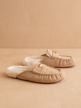 Load image into Gallery viewer, The Hayden | Almond Fur Lined Mule Loafer