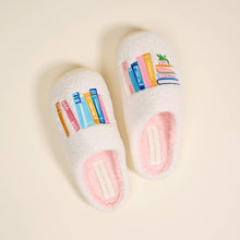 Load image into Gallery viewer, Fuzzy Slippers–Book Nook