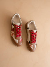Load image into Gallery viewer, The Kyla | Beige Tulip Classic Low Top Sneakers