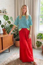Load image into Gallery viewer, Linen Wide Leg Palazzo Pants