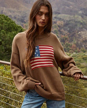 Load image into Gallery viewer, The Mercer American Flag Pullover