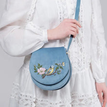 Load image into Gallery viewer, Fable Blue Tit Saddle Purse
