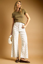 Load image into Gallery viewer, FLORAL PRINT STRETCHED PANTS
