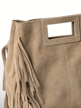 Load image into Gallery viewer, VENAS - Suede leather handbag
