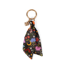 Load image into Gallery viewer, Floral Satin Keychain
