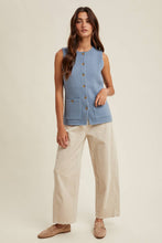 Load image into Gallery viewer, TEXTURED SWEATER VEST
