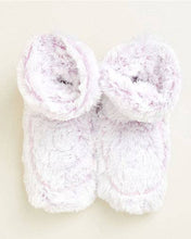 Load image into Gallery viewer, Marshmallow Lavender Warmies Boots Top Selling Wellness Item
