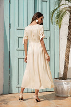 Load image into Gallery viewer, Online Exclusive Maxi Dress with buttons on the front
