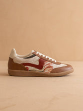 Load image into Gallery viewer, The Kyla | Beige Tulip Classic Low Top Sneakers
